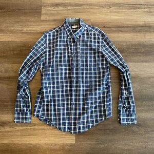J.Crew Men’s Plaid Flannel Shirt – Size Large